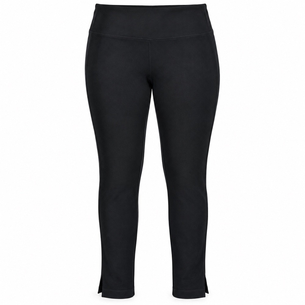 Athleta Elation Velvet Tight Leggings Size XL Black Athleisure Streetwear Luxe